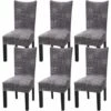 Set Of 6 Universal Stretch Chair Covers For Nordic Style Dining Chair -Home Haven Shop 36876381 1