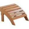 Outdoor Garden Footstool Plastic Wood For Patio Yard Adirondack -Home Haven Shop 37331044 1