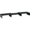 Vinsetto Monitor Stand Screen Riser W/ Adjustable Length For Two Laptop Max -Home Haven Shop 49129857 1