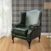 Richmond Chesterfield Armchair UK Manufactured Antique Green -Home Haven Shop 51599793 1