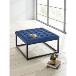 Falun Footstool Midnight Blue -Home Haven Shop 65622263 4