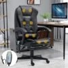 Black Massage Office Chair -Home Haven Shop 81922048 1