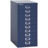 Bisley 10 Drawer Metal Filing Cabinet - Blue -Home Haven Shop 86764472 1