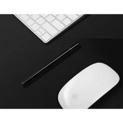 Desk Mat, PU Leather Desk Mat, Mouse Pad, Non-Slip Desk Protector, Waterproof Desk Pad For Office And Home (80cm X 40cm, Black) -Home Haven Shop 97815465 3